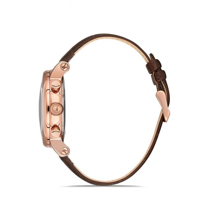 Hislon TM105R-02KR Timeless Collection Rose Gold Erkek Kol Saati