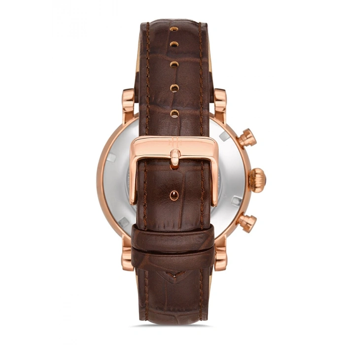 Hislon TM105R-02KR Timeless Collection Rose Gold Erkek Kol Saati