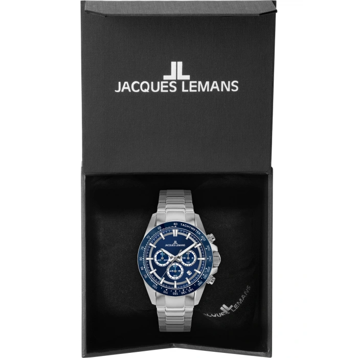 JACQUES LEMANS 1-2207C LIVERPOOL CHRONOGRAPH ERKEK KOL SAATİ