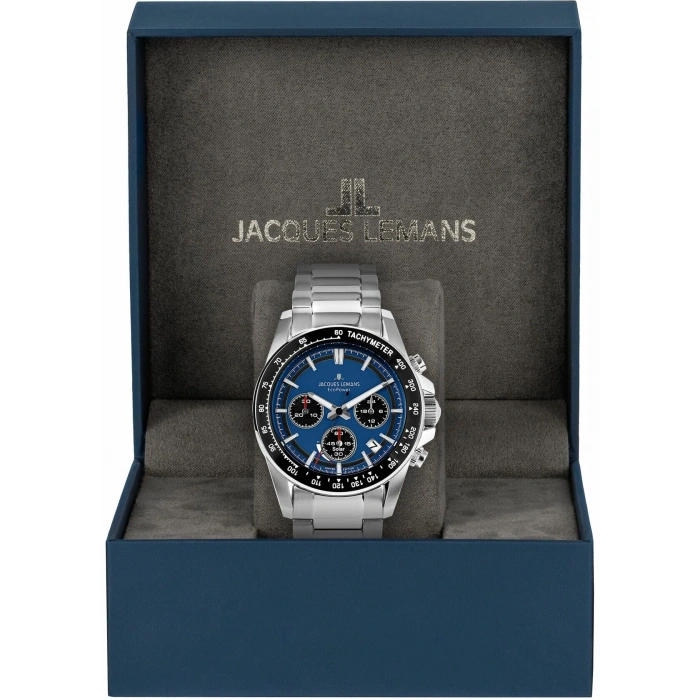 JACQUES LEMANS ANNIVERSARY ECO POWER 50-1C ERKEK KOL SAATİ