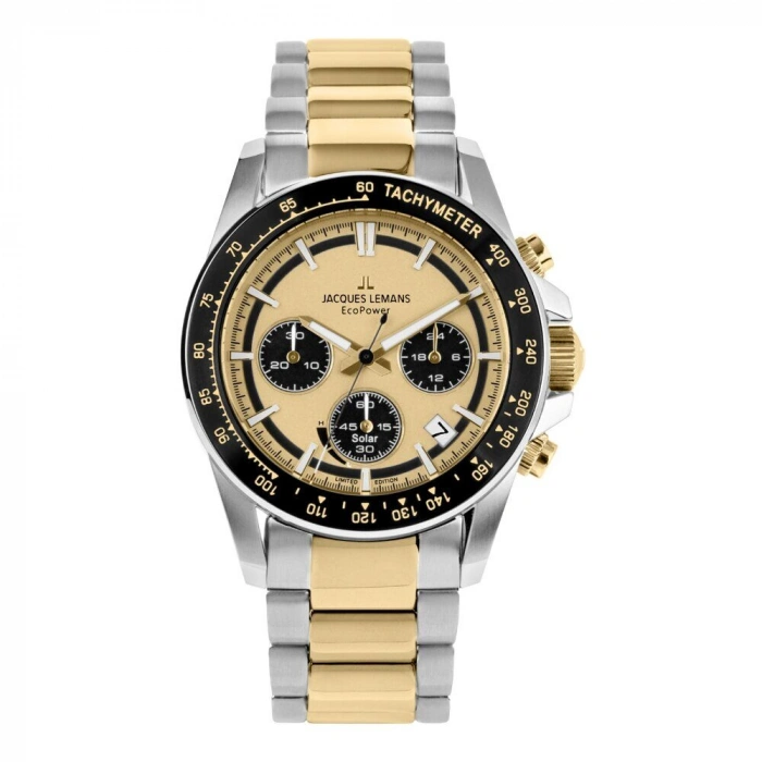 JACQUES LEMANS ANNIVERSARY ECO POWER 50-1D ERKEK KOL SAATİ