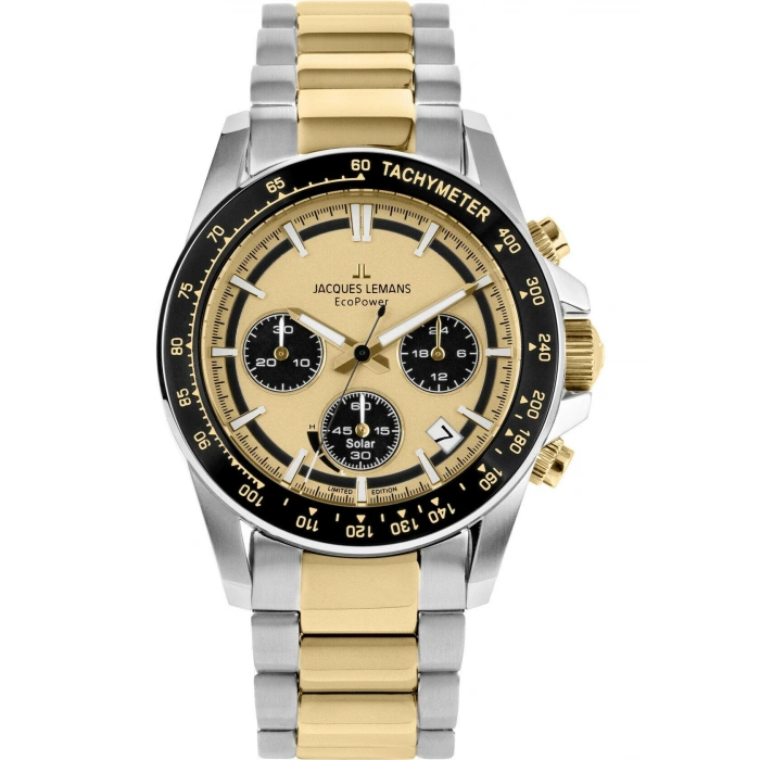 JACQUES LEMANS ANNIVERSARY ECO POWER 50-1D ERKEK KOL SAATİ