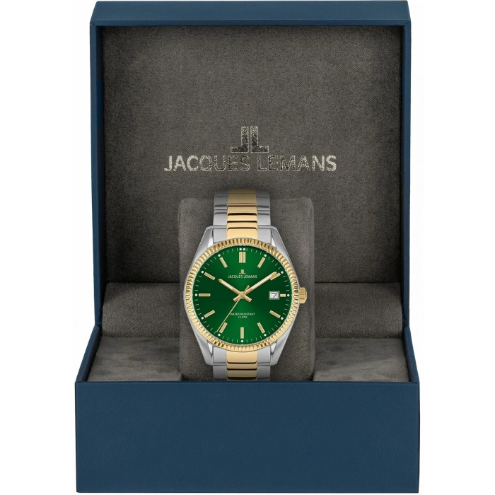 JACQUES LEMANS DERBY ANNIVERSARY 50-3K ERKEK KOL SAATİ