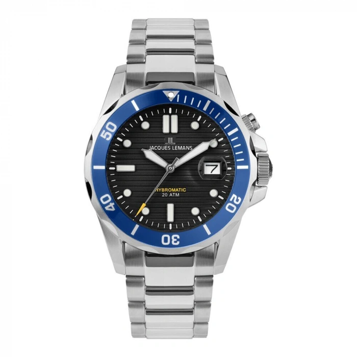 JACQUES LEMANS HYBROMATIC 1-2170J ERKEK KOL SAATİ