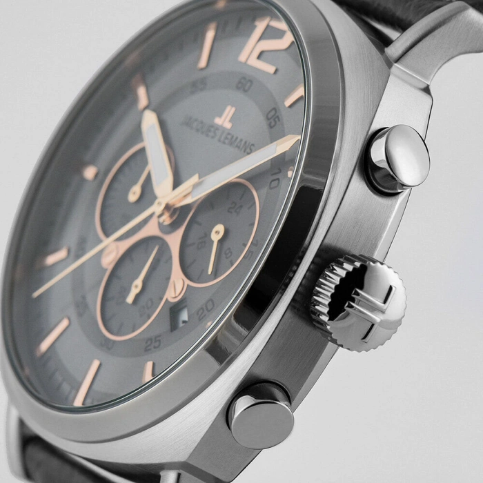 JACQUES LEMANS LUGANO 1-1645L ERKEK KOL SAATİ