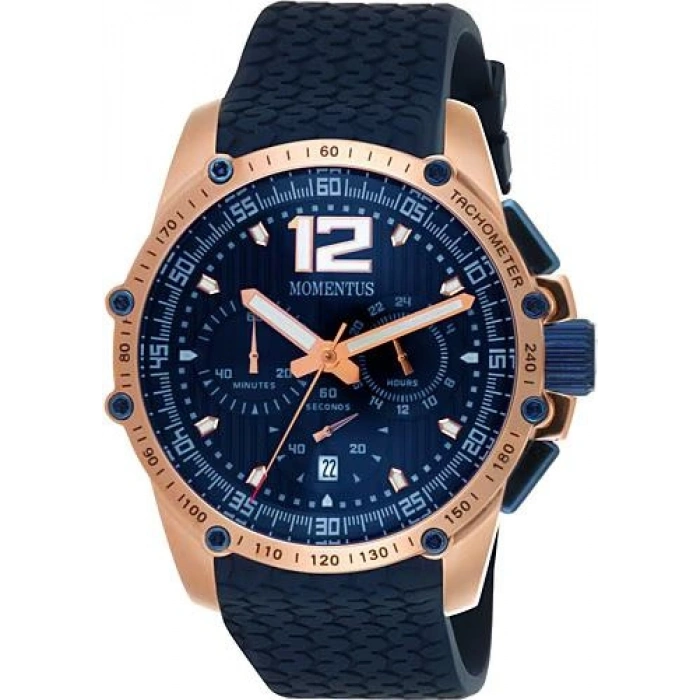 Momentus TM241 FS315 Lacivert Kauçuk Orijinal Saat Kordonu