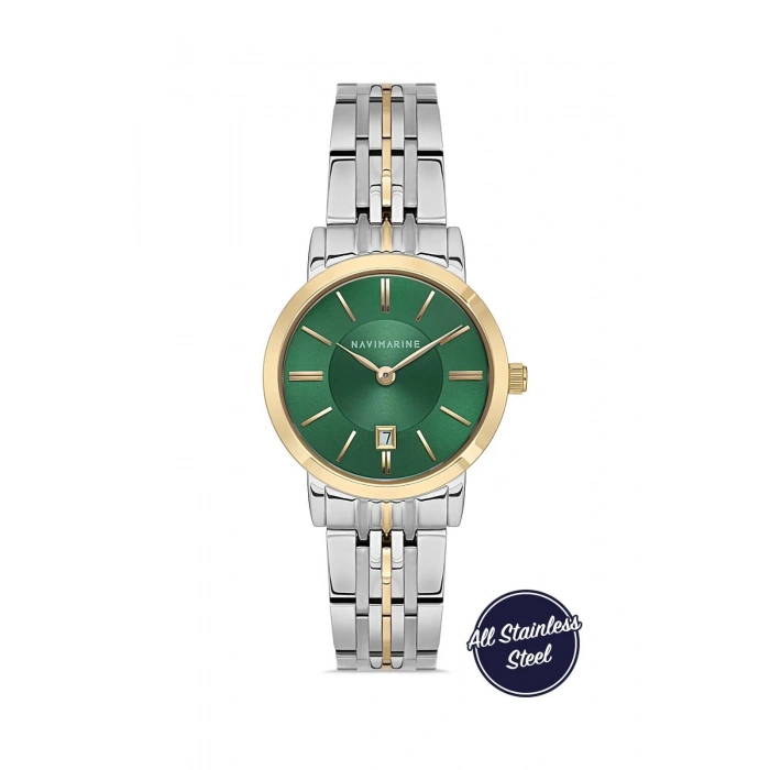 Navimarine NM001202-03 Slim Çelik Kadın Kol Saati
