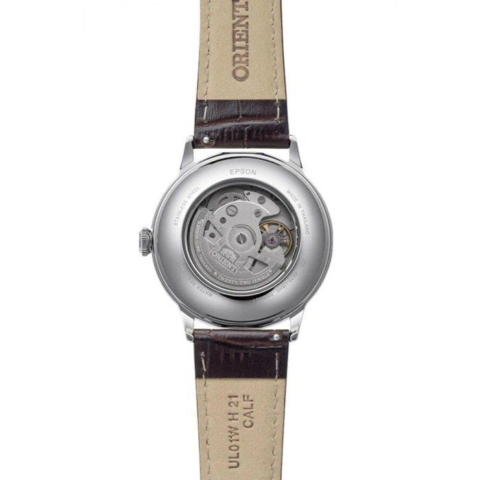 Orient RA-AC0033Y30B Erkek Kahverengi Deri Kordon Otomatik Kol Saati