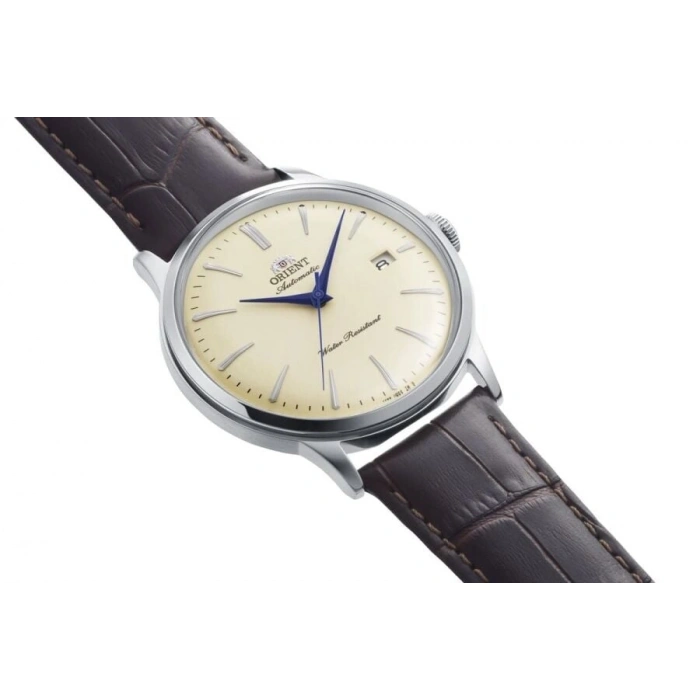 Orient RA-AC0033Y30B Erkek Kahverengi Deri Kordon Otomatik Kol Saati