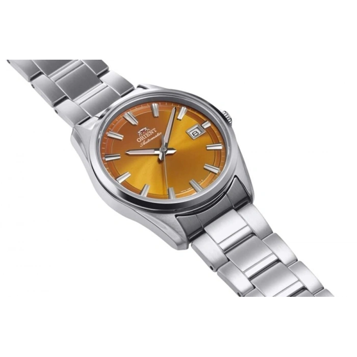 Orient RA-AC0R08Y30B Turuncu Kadran Çelik Otomatik Erkek Kol Saati