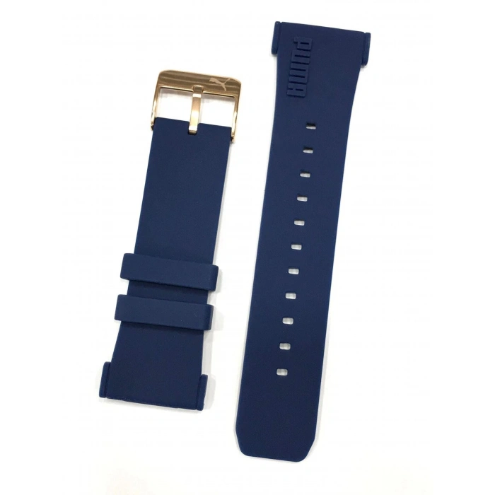 Puma PU103911009 28 mm Orijinal Lacivert Renk Silikon Saat Kordonu