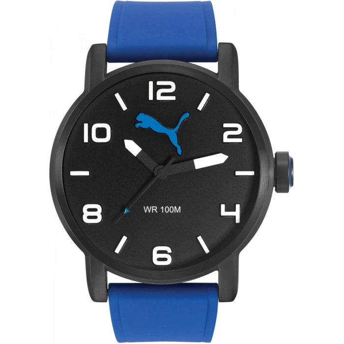 Puma PU104141003 Mavi Orijinal Silikon Saat Kordonu