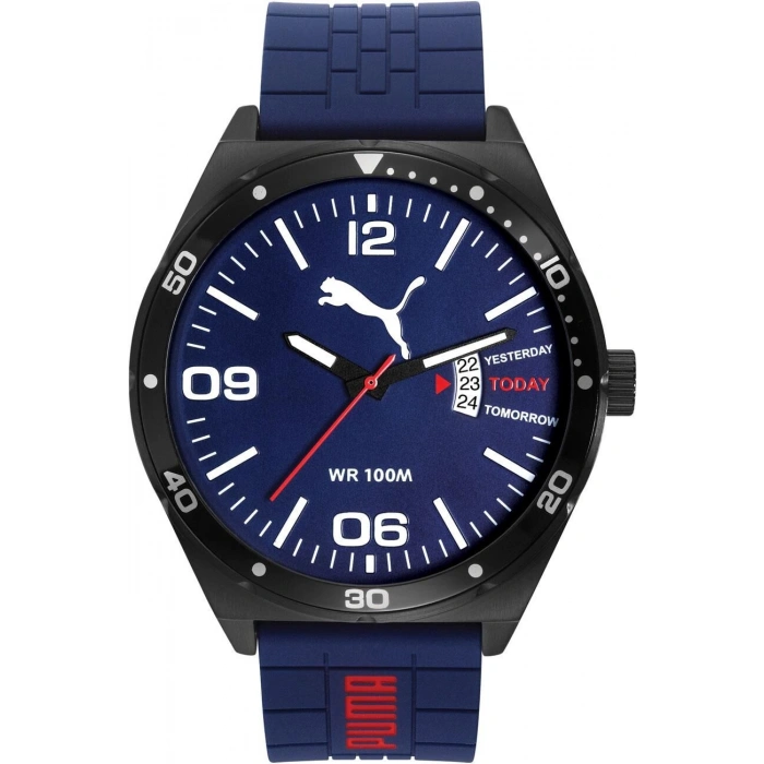 Puma PU104151003 Orijinal Lacivert Silikon Saat Kordonu Kayışı