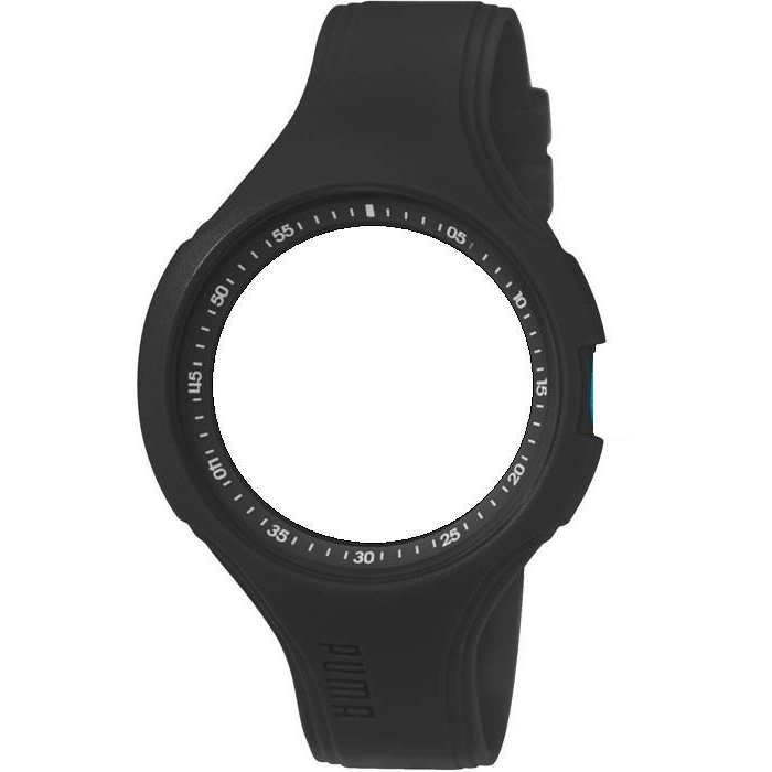 Puma PU911201005 Orijinal Siyah Silikon Saat Kordonu Kayışı