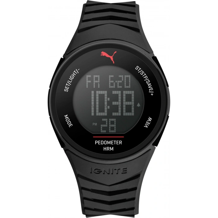Puma PU911351003 Siyah Orijinal Silikon Saat Kordonu