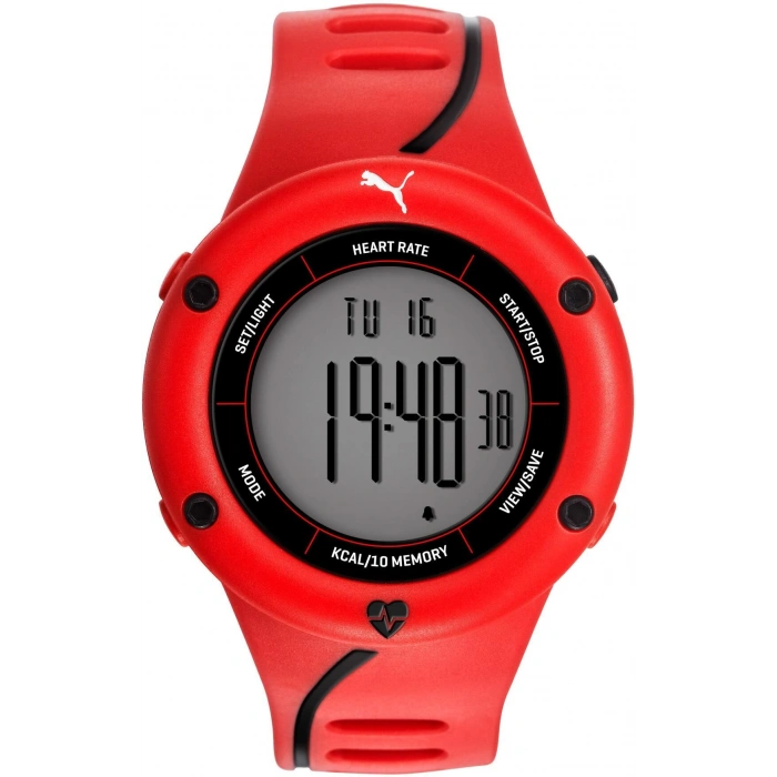 Puma PU911361003 Kırmızı Orijinal Silikon Saat Kordonu