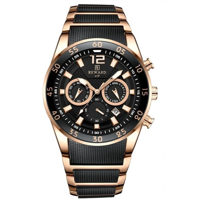 Reward A141015 Erkek Kol Saati Rose Gold Kasa Aktif Kronograf