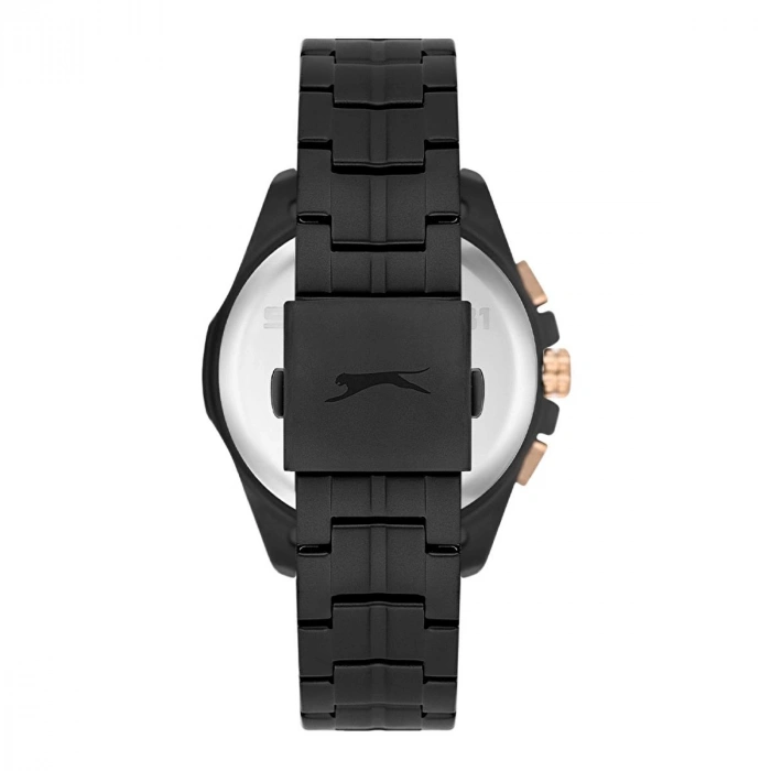 Slazenger SL.09.2245.2.05 Siyah Renk Paslanmaz Çelik Yeni Erkek Kol Saati