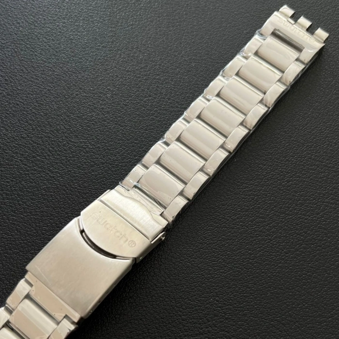 Swatch 17 mm Uyumlu Dolgu Çelik Saat Kordonu