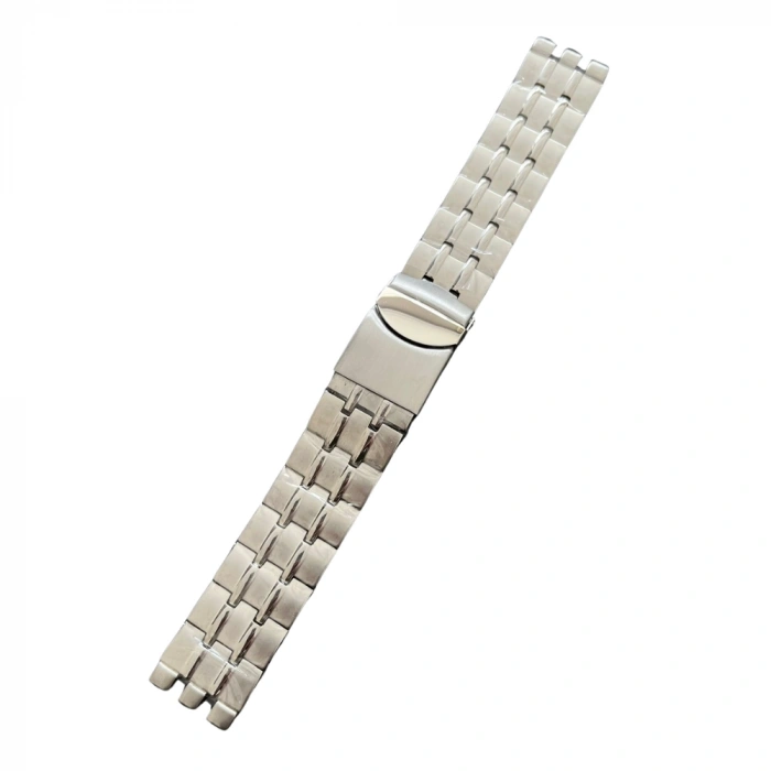 Swatch 21mm Uyumlu Dolgu Çelik Saat Kordonu