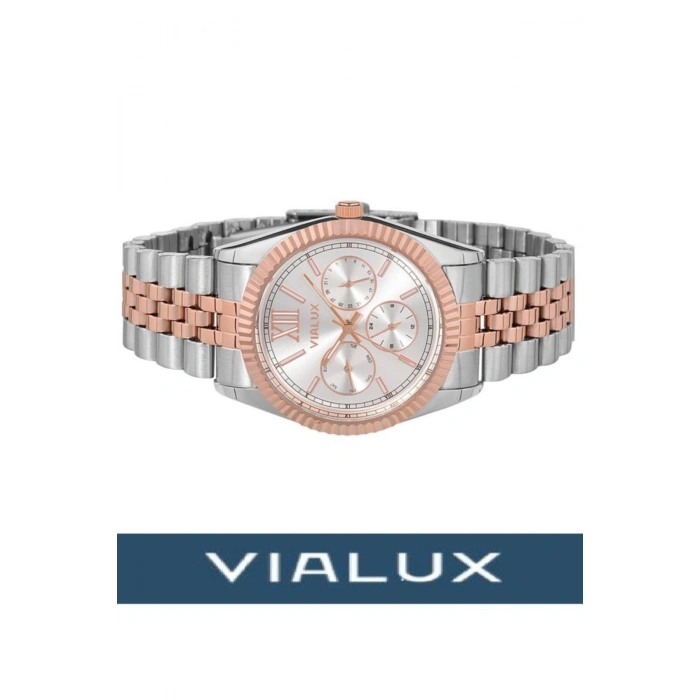 Vialux Çelik Kadın Kol Saati LY573T-02SR