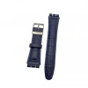 19 mm Swatch Uyumlu Croco Baskılı Desenli Hakiki Deri Saat Kordonu Kayışı