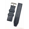 24 mm Lacivert Slazenger Orijinal Hakiki Deri Saat Kordonu