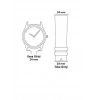 24 mm Lacivert Slazenger Orijinal Hakiki Deri Saat Kordonu