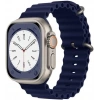 Apple Watch Ultra 42/44/45mm Uyumlu Okyanus Silikon Saat Kayışı