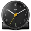 BRAUN BC01B SİYAH KLASiK ANALOG ALARMLI MASA SAATİ