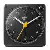 Braun BC02XB Küçük Boy Siyah Klasik Işık ve Alarmlı Masa Saati