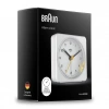 BRAUN BC03W BEYAZ KLASİK SEYAHAT ANALOG ALARMLI MASA SAATİ