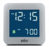 BRAUN BC09G GRİ DİJİTAL ALARMLI MASA SAATİ