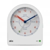 BRAUN BC22TW BEYAZ TIME TEACHERS ANALOG ALARMLI MASA SAATİ