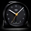 BRAUN BNC001BKBK ALARMLI MASA SAATİ SİYAH YUVARLAK