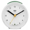 BRAUN BNC012WHWH ALARMLI MASA SAATİ BEYAZ YUVARLAK
