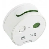 BRAUN BNC012WHWH ALARMLI MASA SAATİ BEYAZ YUVARLAK