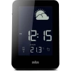 BRAUN BNC013BK-RC HAVA İSTASYONLU MASA SAATİ SİYAH