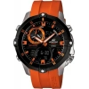 Casio Edifice EMA-100B Turuncu Orijinal Silikon Saat Kordonu