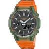 Casio G-Shock DWE-5600 GA-2100 Şeffaf Turuncu Plastik Orijinal Saat Kordonu