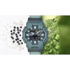 Casio G-Shock GA-010CE-2ADR Kumaş Kordon Yeşil Renk 20 ATM Su Geçirmez Yeni Erkek Kol Saati