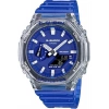 Casio G-Shock GA-2100HC Şeffaf Mavi Plastik Orijinal Saat Kordonu