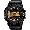 Casio G-Shock GBA-400 Parlak Siyah Orijinal Shock Lastiği Kasa Silikonu - Sarı Detaylı