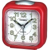 Casio Klasik TQ-142-4DF Kırmızı Alarmlı Işıklı Masa Saati