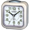 Casio Klasik TQ-142-7DF Beyaz Alarmlı Işıklı Masa Saati