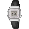 Casio LA680WEL-1DF Gümüş Kasa Siyah Deri Kordon Retro Kadın Kol Saati