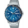 Casio MTD-125D-2A1VDF Mavi Kadran Çelik Sportif Erkek Kol Saati