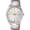 Casio MTP-1302D-7A2VDF Tırtıklı Bezel Gümüş Çelik Altın Detaylı Erkek Kol Saati