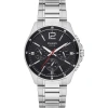 Casio MTP-1374D-1AVDF Siyah Kadran Çok Fonksiyonlu Çelik Erkek Kol Saati
