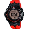 Casio Protrek PRG-300 PRW-3100 PRW-3000 PRW-6000 Turuncu Orijinal Silikon Saat Kordonu